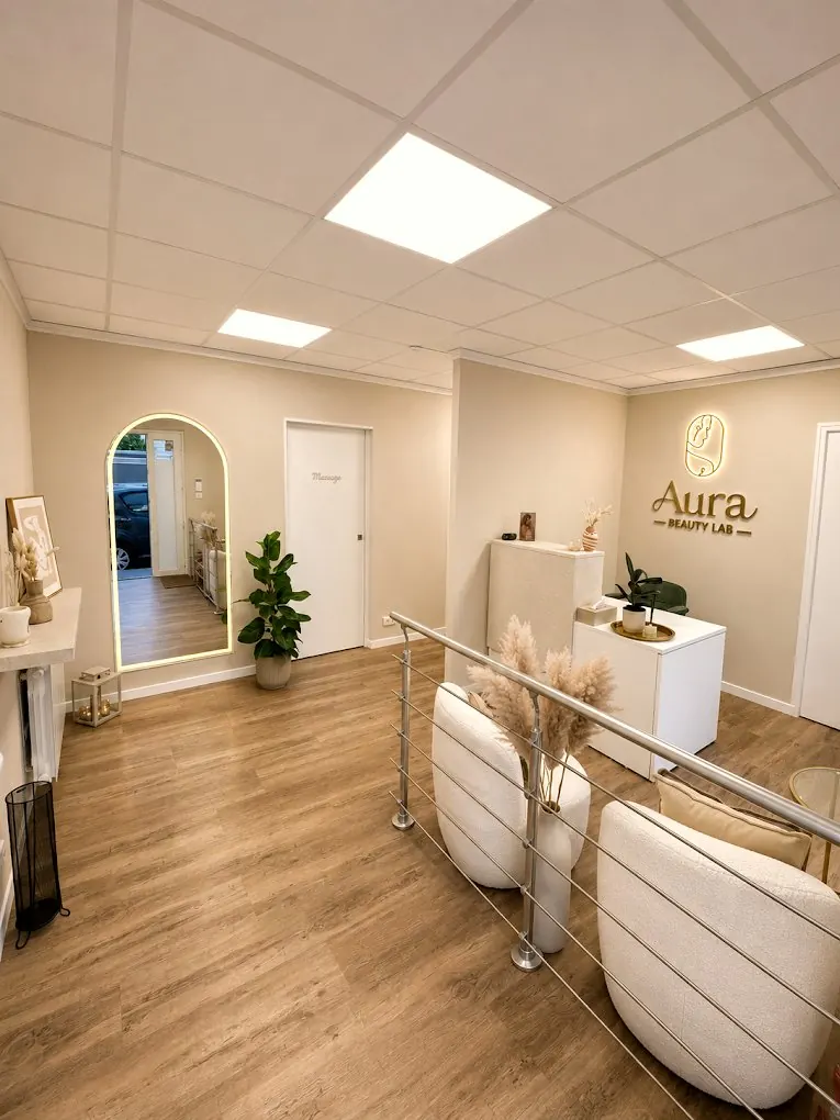 Accueil du centre Aura Beauty Lab à Gonesse