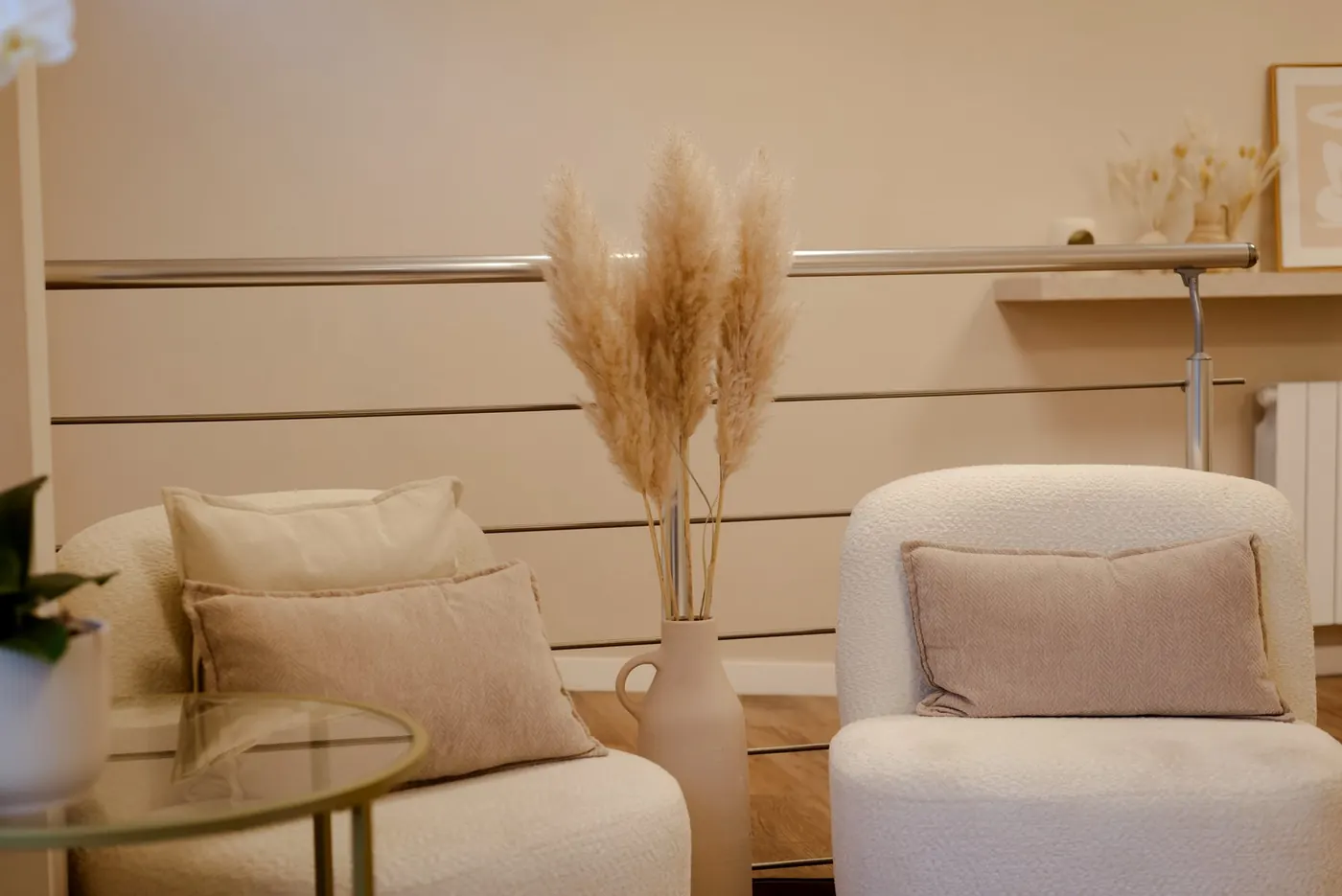 Coin détente du centre Aura Beauty Lab à Gonesse
